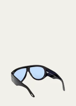 TOM FORDBronson 60MM Acetate Pilot Sunglasses
