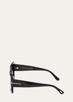 TOM FORDCarla-02 Acetate Square Sunglasses