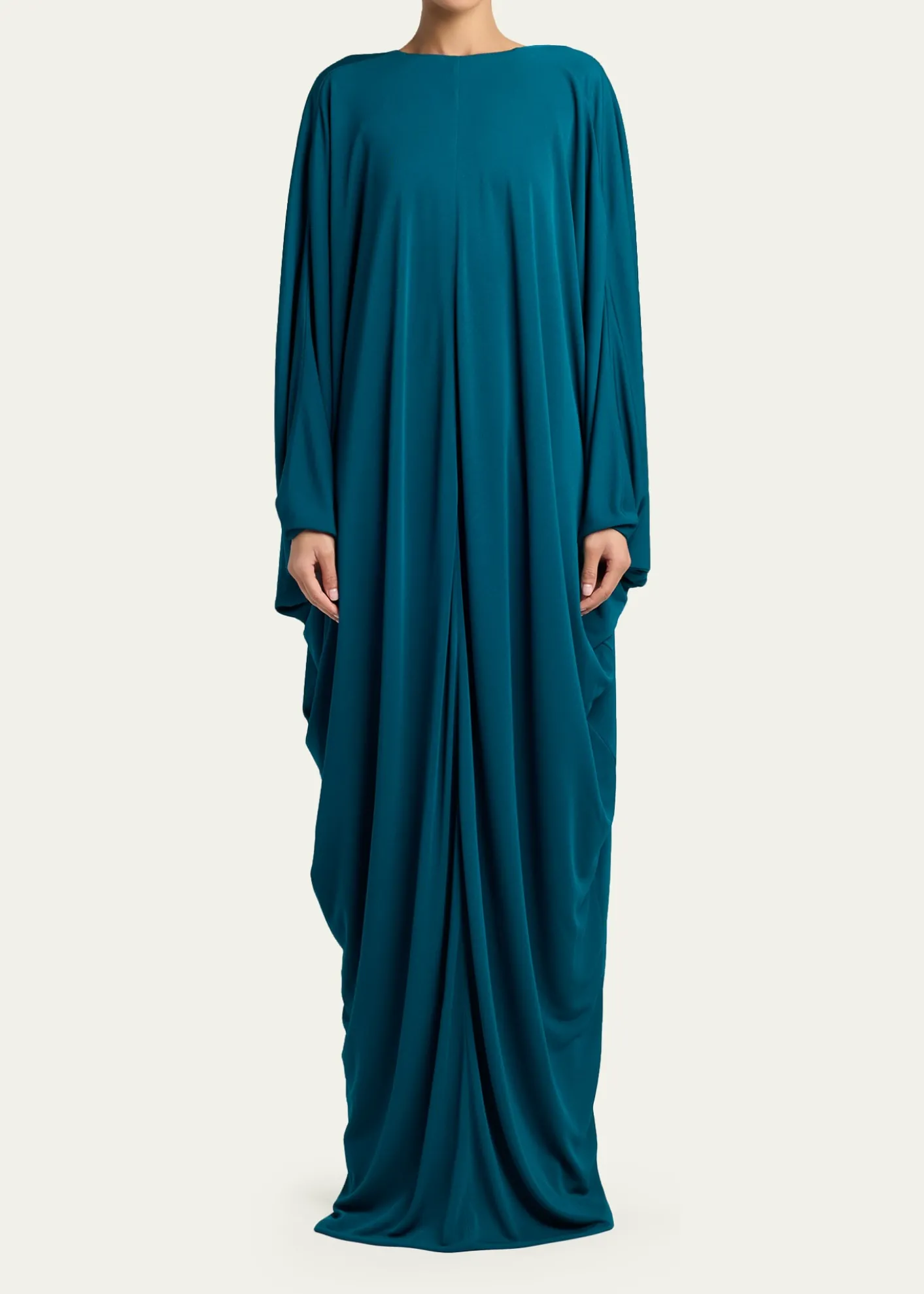 TOM FORDDraped Jersey High-Low Caftan Dress