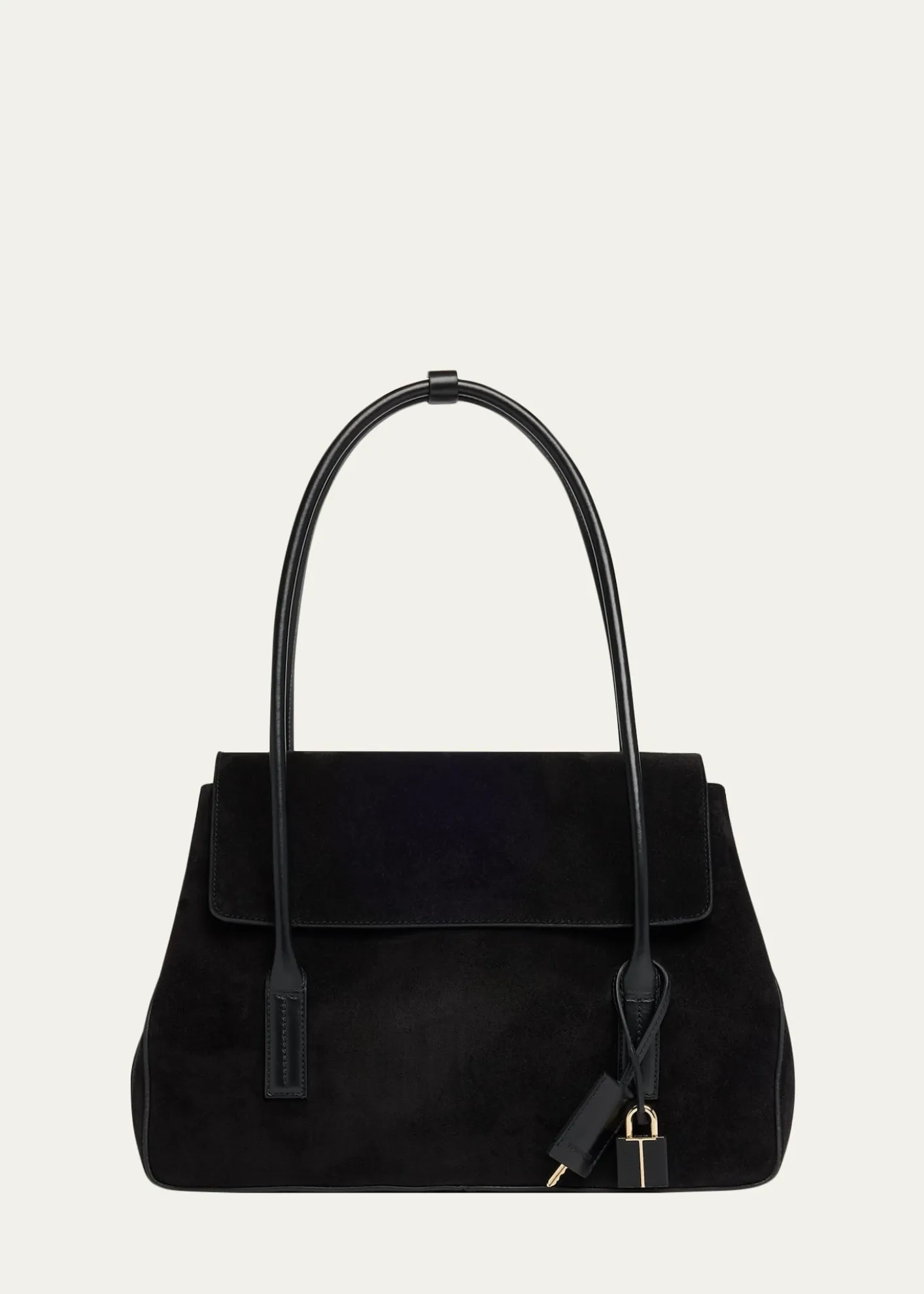 TOM FORDEclipse Medium Suede & Leather Shoulder Bag