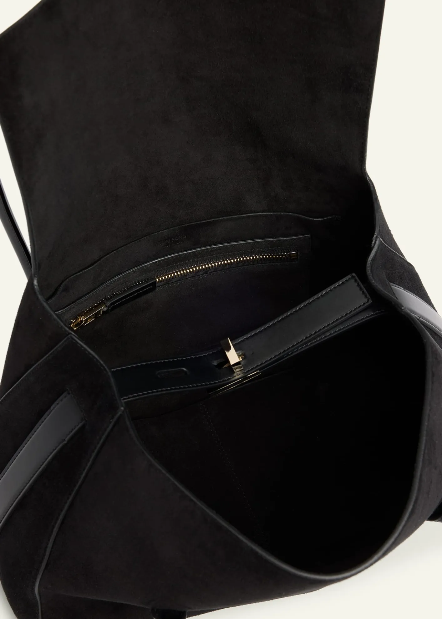 TOM FORDEclipse Medium Suede & Leather Shoulder Bag