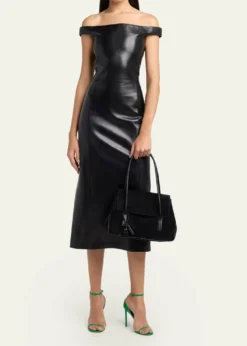 TOM FORDEclipse Medium Suede & Leather Shoulder Bag