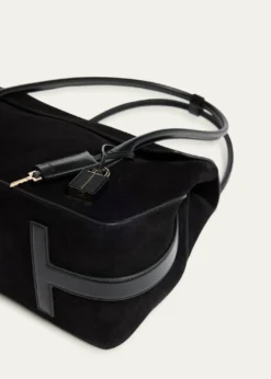 TOM FORDEclipse Medium Suede & Leather Shoulder Bag