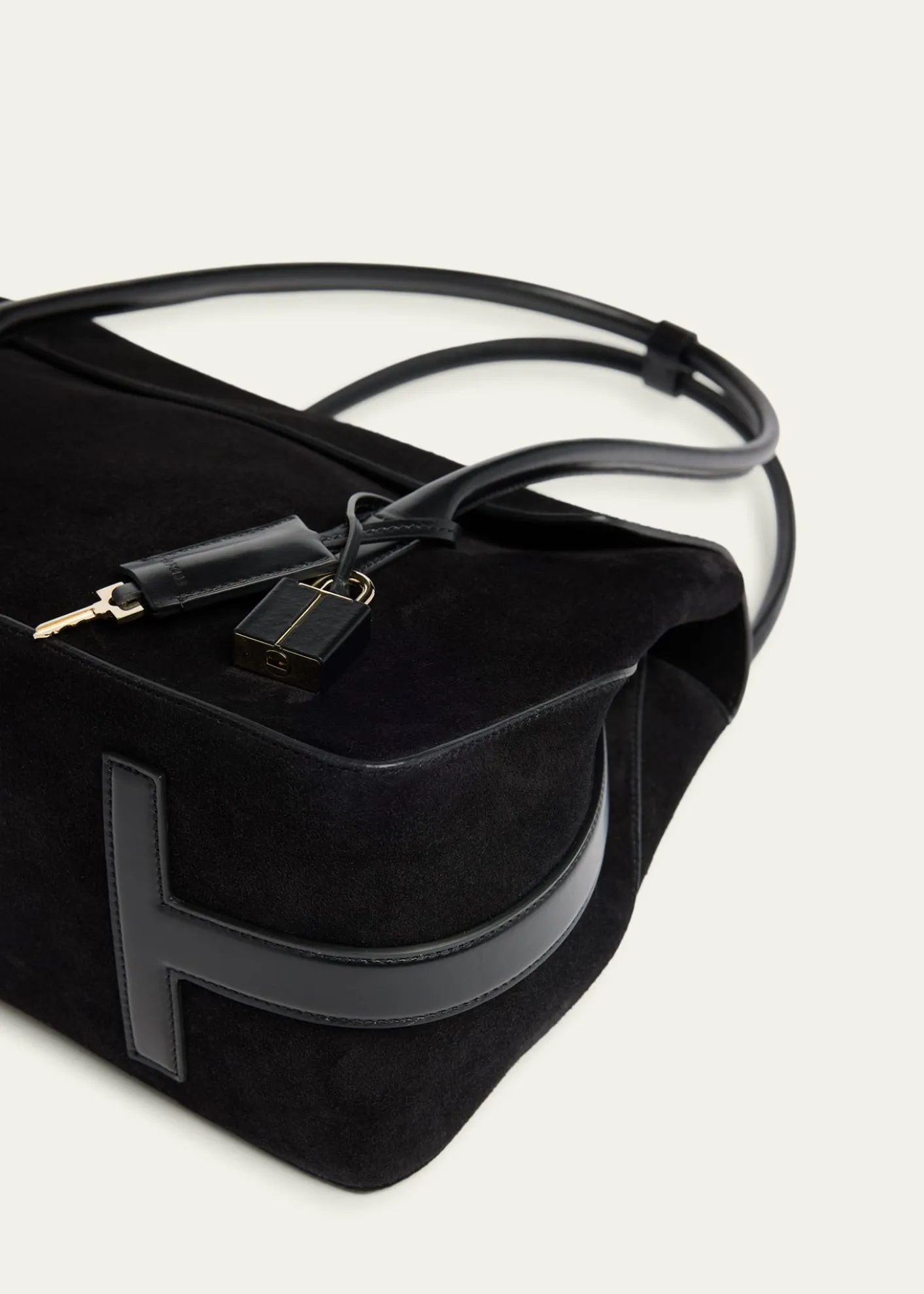 TOM FORDEclipse Medium Suede & Leather Shoulder Bag