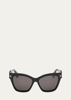 TOM FORDElvira Cat Eye Acetate Sunglasses