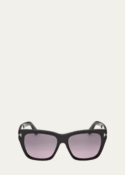 TOM FORDFlynn 55MM Square Sunglasses