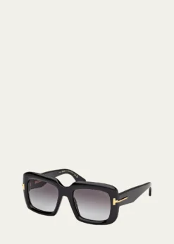 TOM FORDIcon 53mm Acetate Square Sunglasses