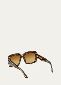 TOM FORDIcon 53mm Acetate Square Sunglasses