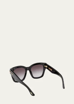 TOM FORDIcon 53mm Butterfly Sunglasses