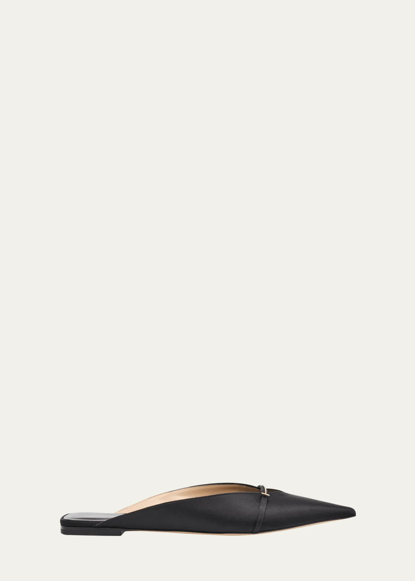 TOM FORDJulianna Satin Pointed-Toe Flats