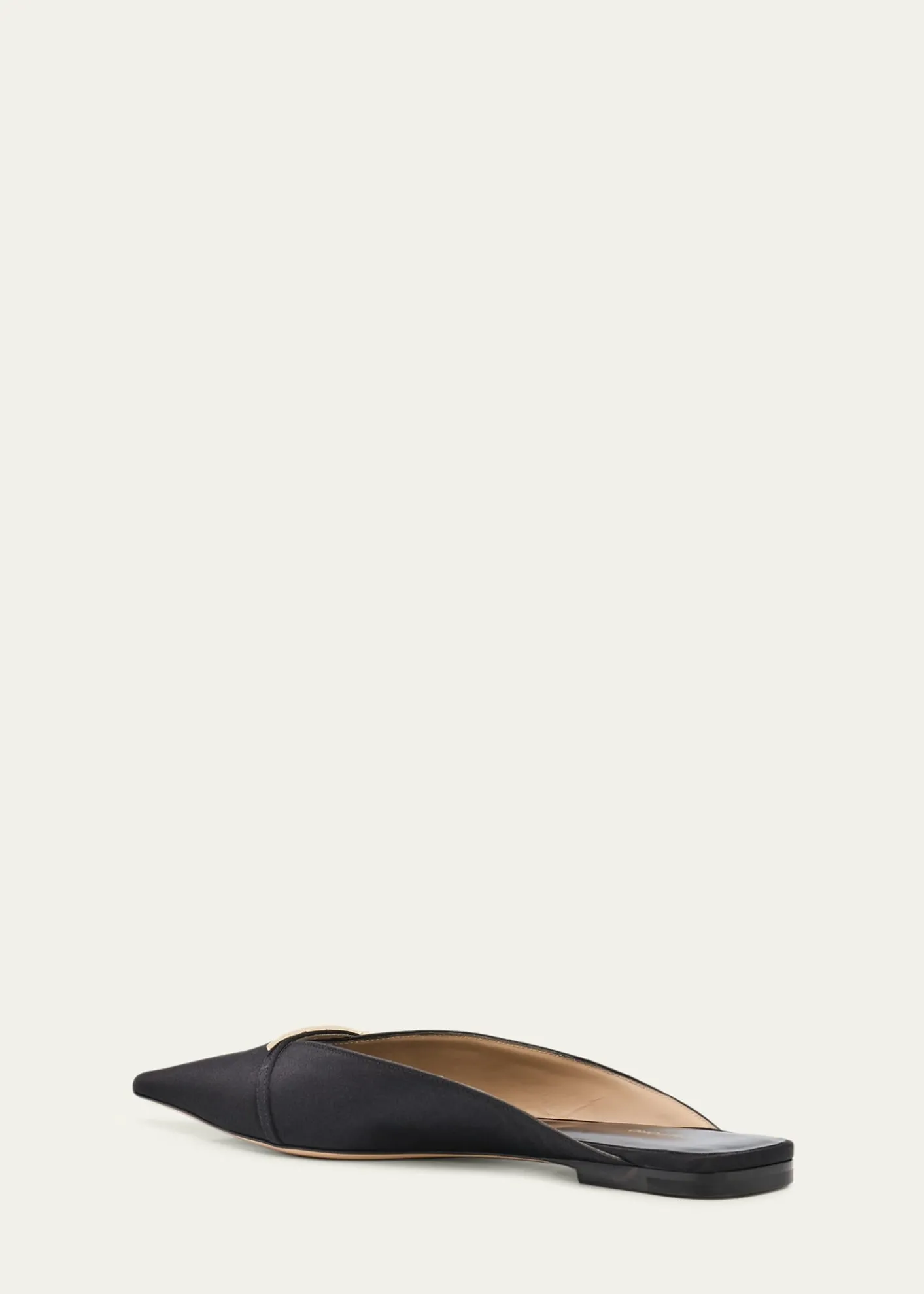 TOM FORDJulianna Satin Pointed-Toe Flats