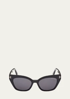TOM FORDJuliette Acetate Cat-Eye Sunglasses