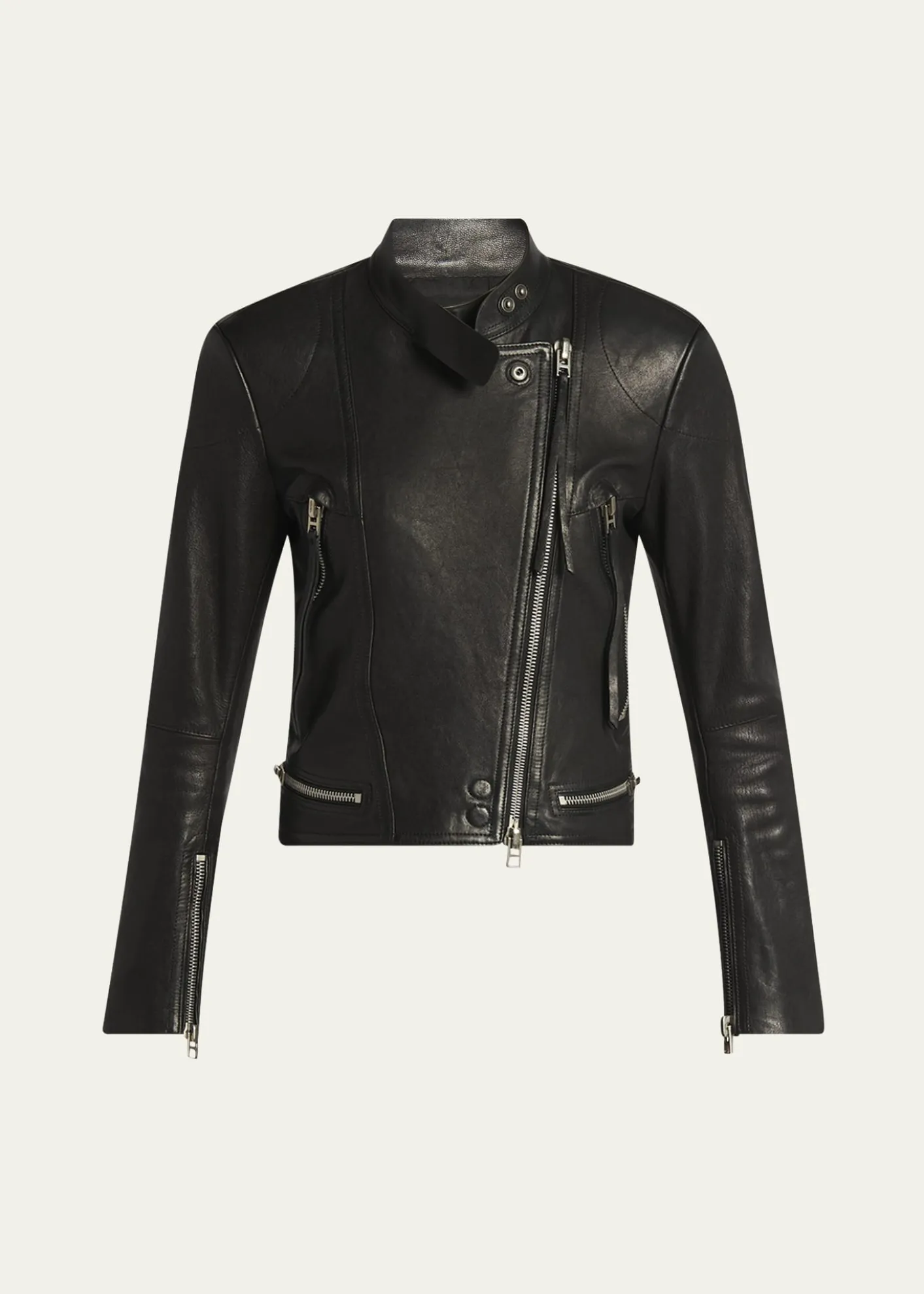 TOM FORDLeather Moto Jacket