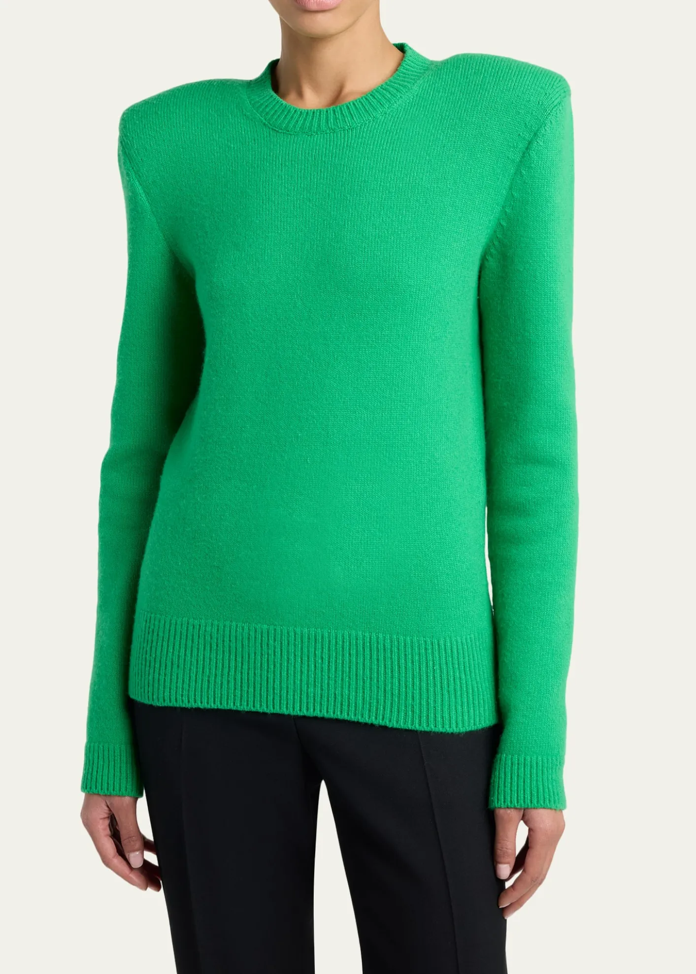 TOM FORDLong-Sleeve Cotton Crewneck Sweater
