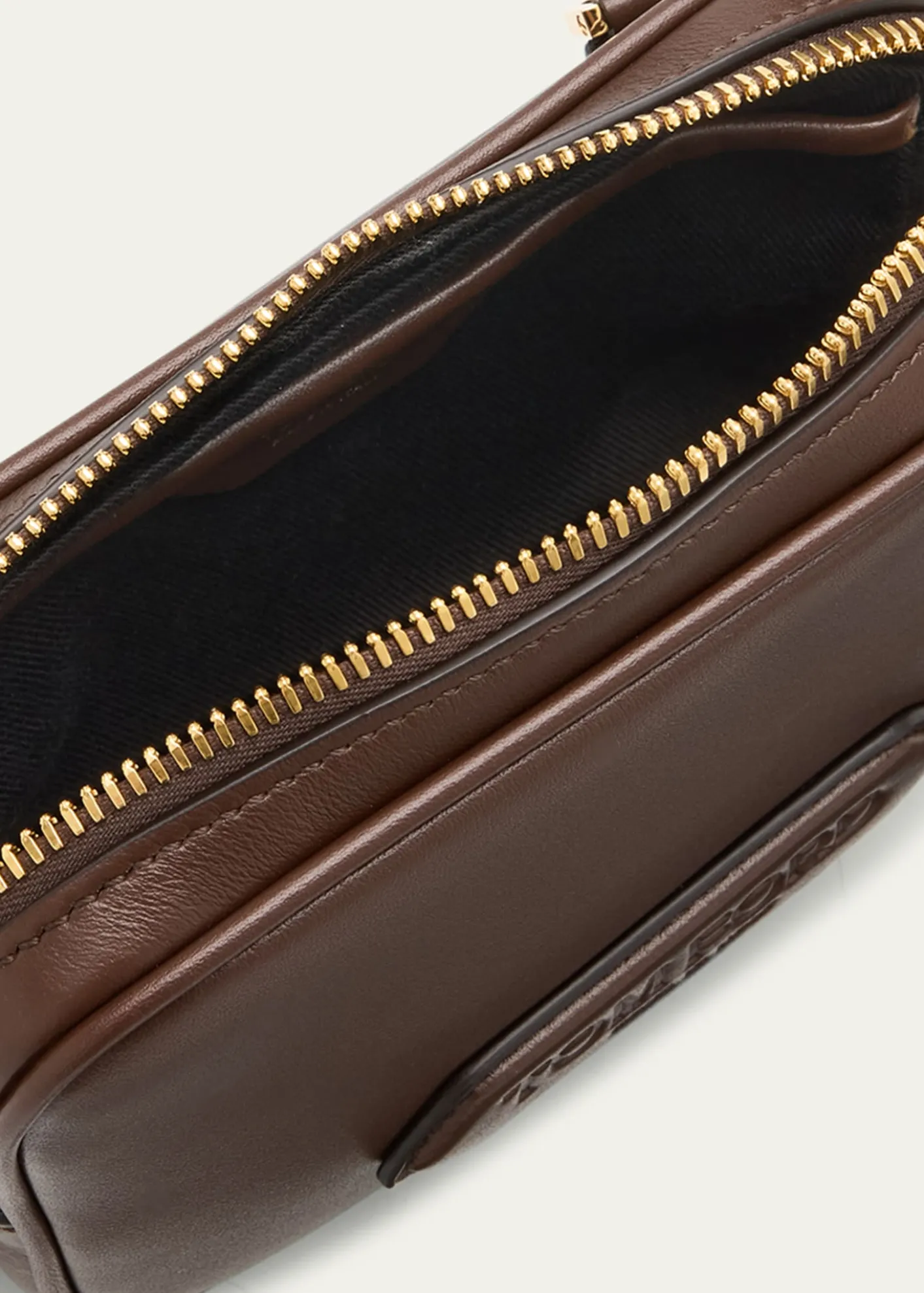 TOM FORDMen's Alexander Leather North/South Crossbody Bag