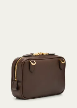 TOM FORDMen's Alexander Leather North/South Crossbody Bag