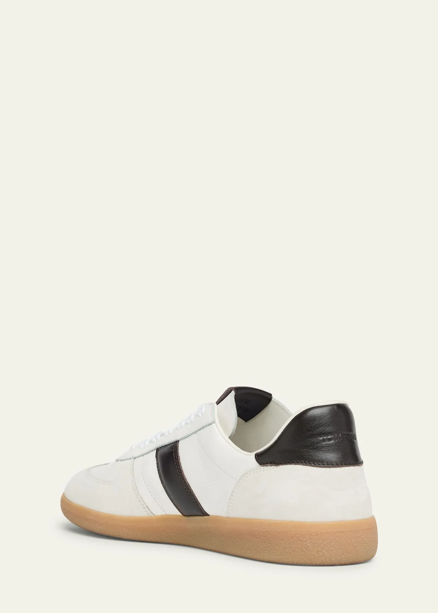 TOM FORDMen's Archer Suede and Leather Low-Top Sneakers