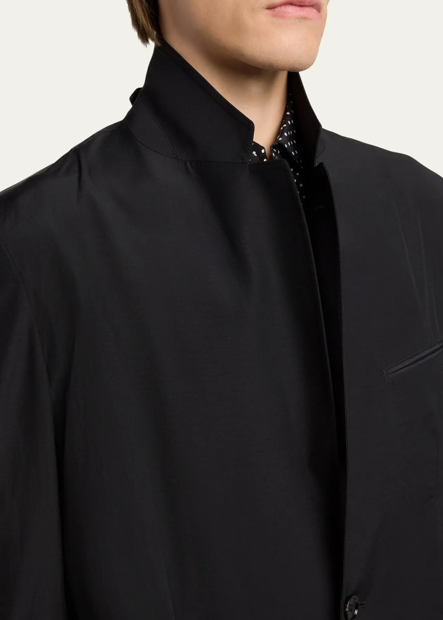 TOM FORDMen's Besom-Pocket Single-Breasted Blazer