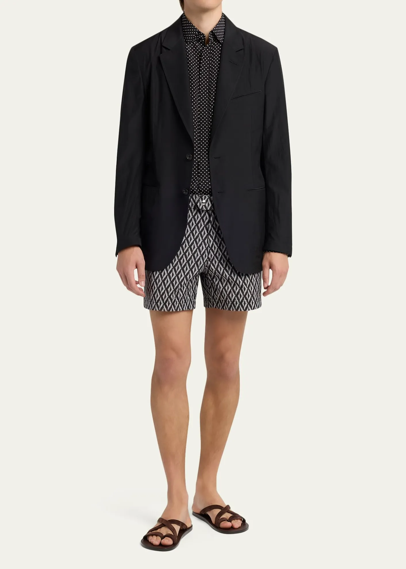 TOM FORDMen's Besom-Pocket Single-Breasted Blazer