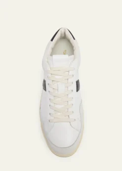 TOM FORDMen's Blake Leather Low-Top Sneakers