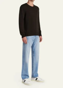 TOM FORDMen's Blake Leather Low-Top Sneakers