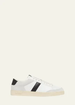TOM FORDMen's Blake Leather Low-Top Sneakers