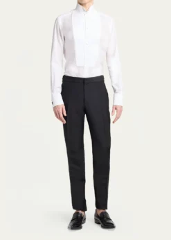 TOM FORDMen's Cocktail Voile Slim-Fit Dress Shirt