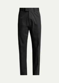 TOM FORDMen's Comfort Stretch Slim Flat-Front Trousers