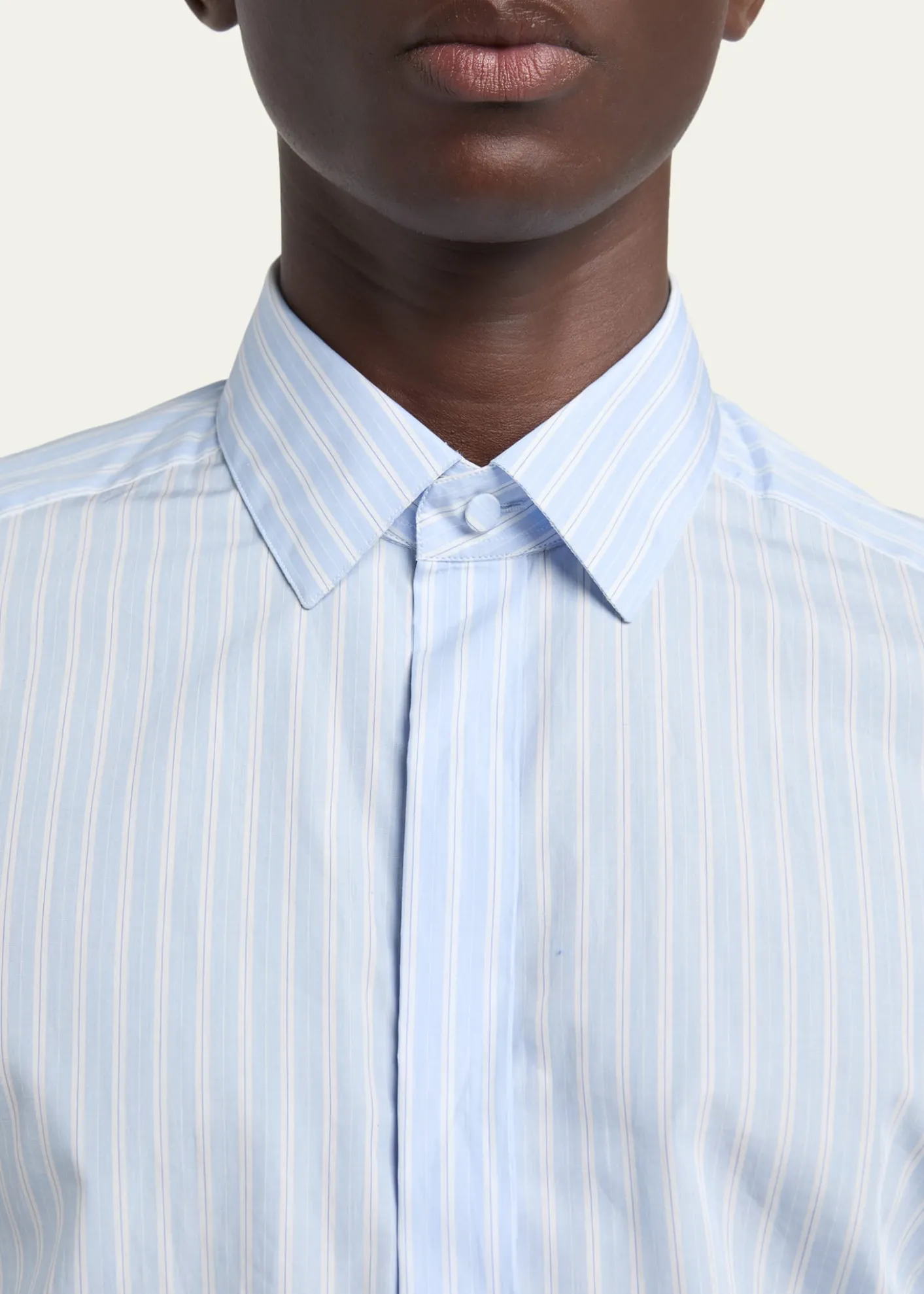 TOM FORDMen's Cotton Multi-Stripe French Cuff Sport Shirt