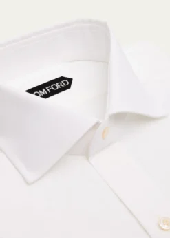 TOM FORDMen's Cotton Slim-Fit Dress Shirt