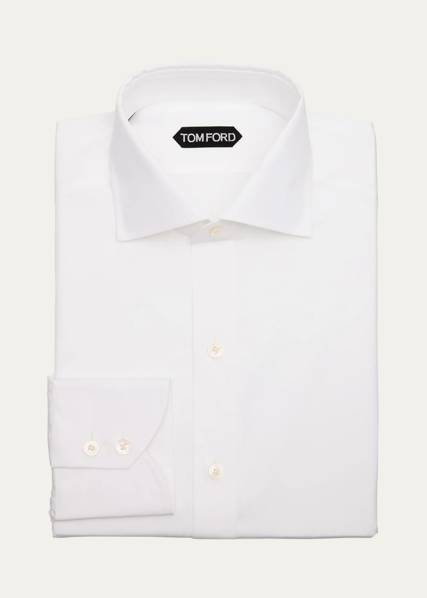 TOM FORDMen's Cotton Slim-Fit Dress Shirt