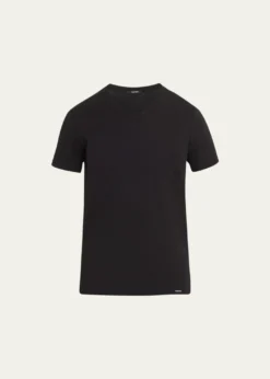 TOM FORDMen's Cotton Stretch Jersey T-shirt