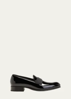TOM FORDMen's Edgar Patent Leather Loafers