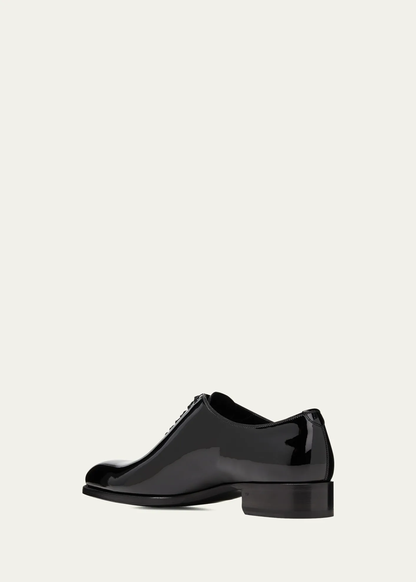 TOM FORDMen's Elkan Patent Leather Oxfords