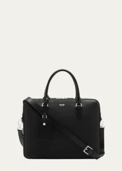 TOM FORDMen's Elliot Large Briefcase in Grained Leather