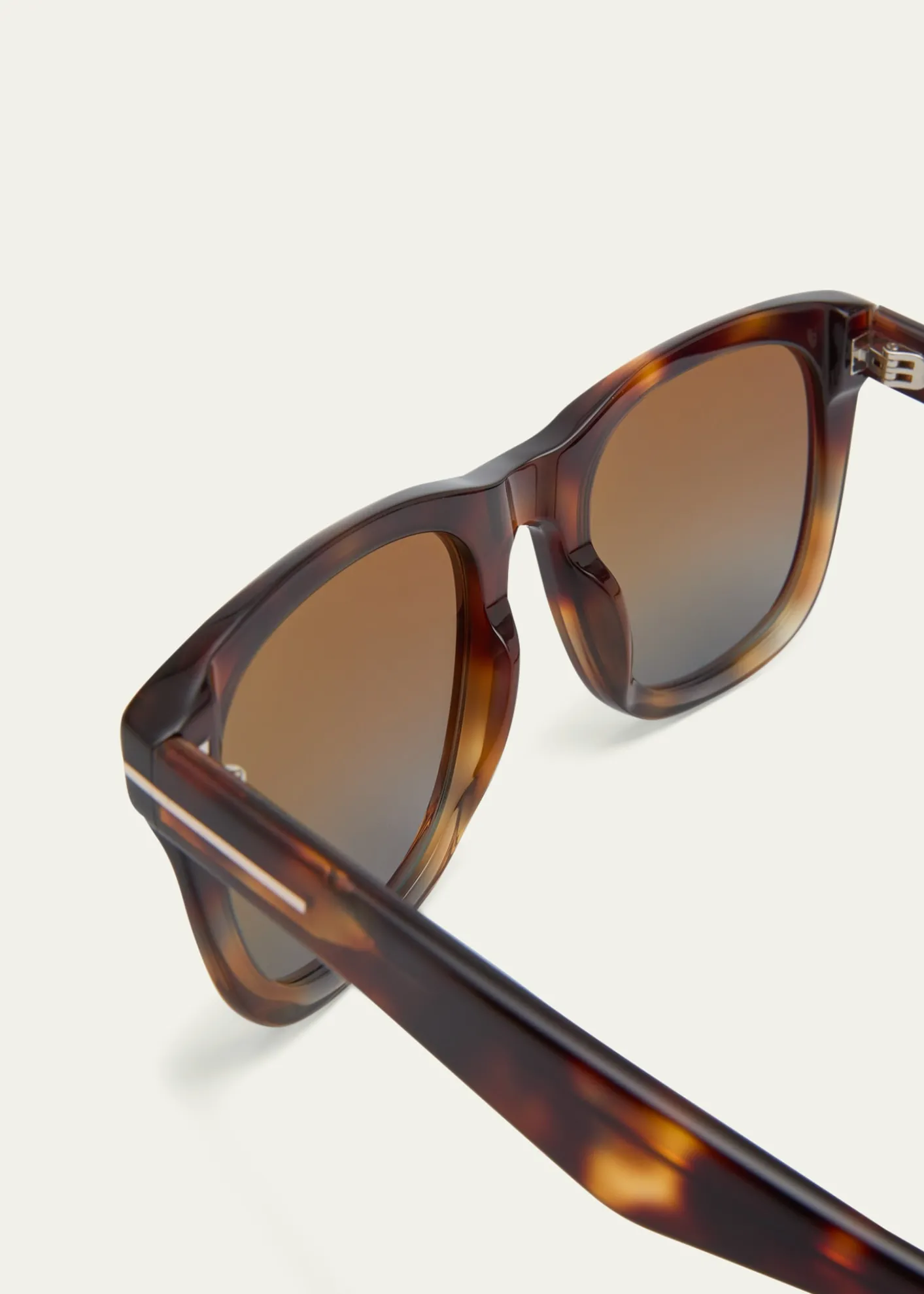 TOM FORDMen's Kendal Square Acetate Sunglasses