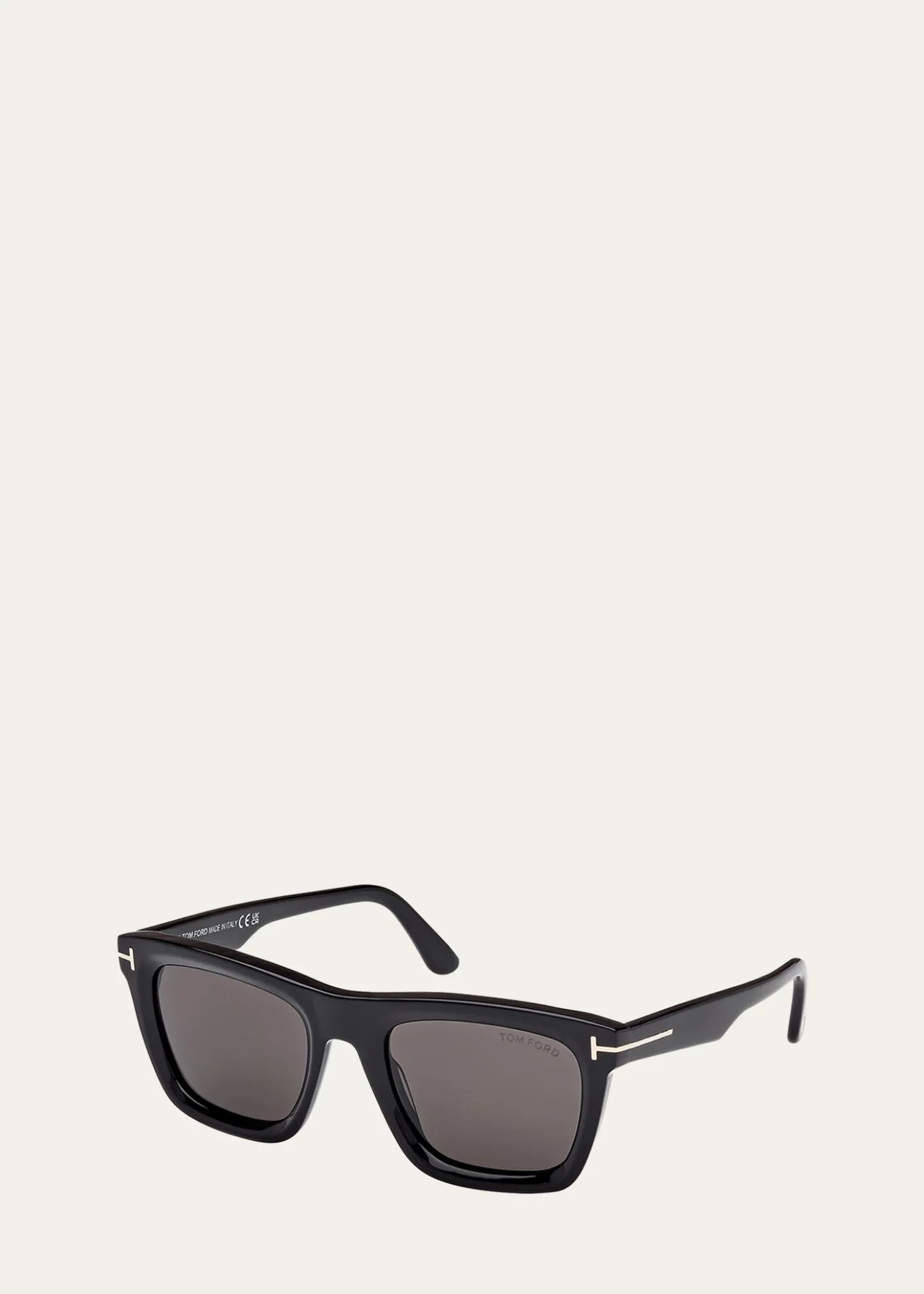 TOM FORDMen's Lelio Acetate Square Sunglasses
