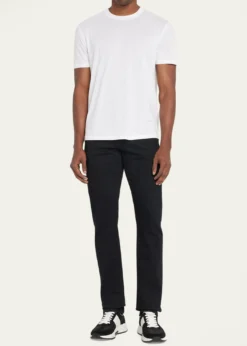 TOM FORDMen's Lyocell-Cotton Crewneck T-Shirt