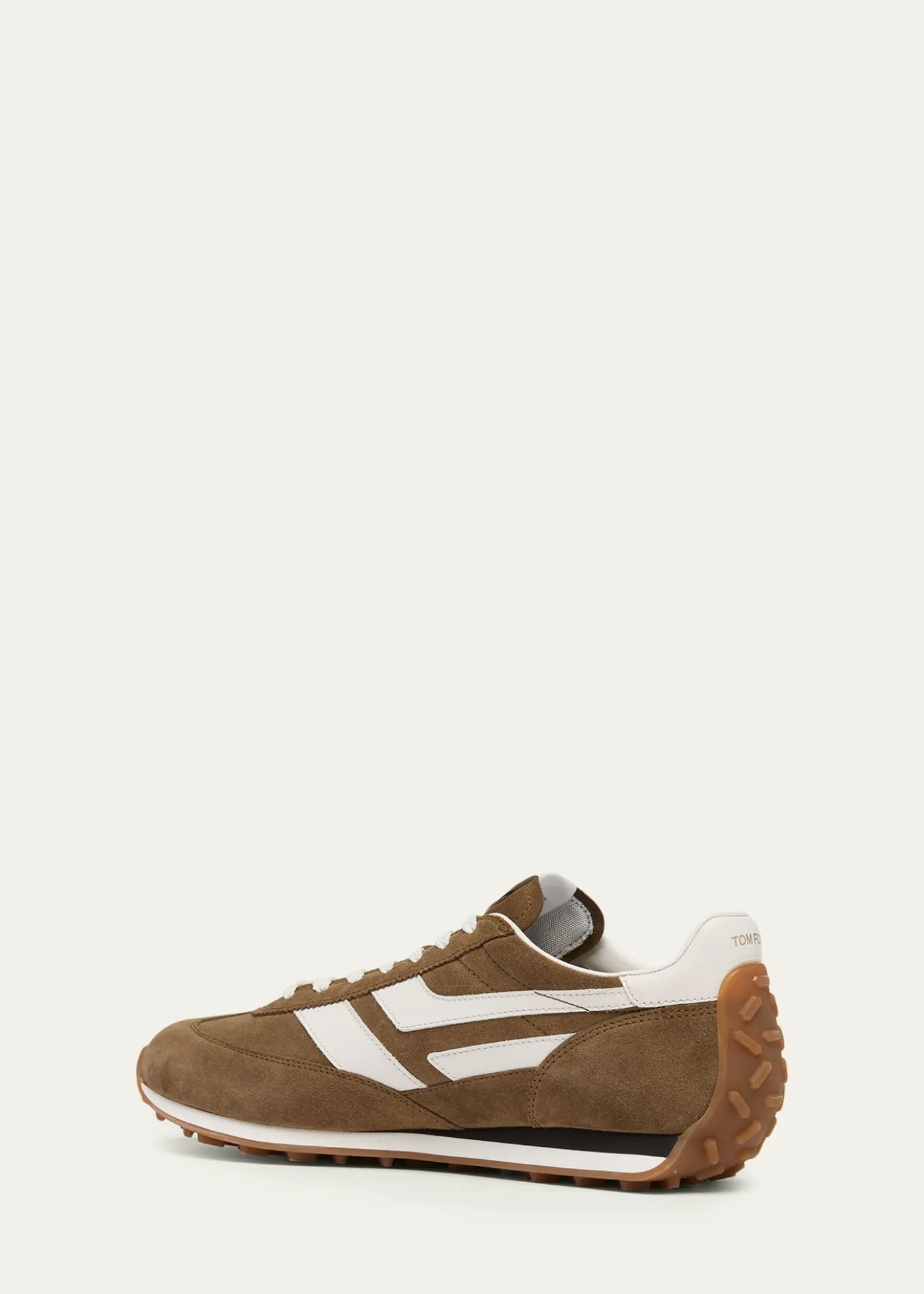 TOM FORDMen's Mick Suede T-Toe Low-Top Sneakers