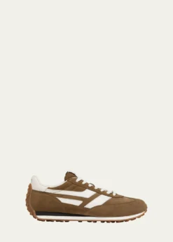 TOM FORDMen's Mick Suede T-Toe Low-Top Sneakers