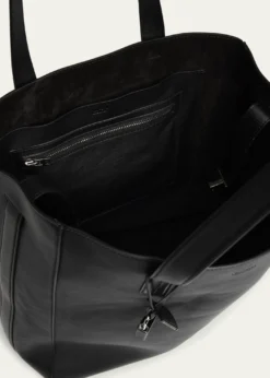 TOM FORDMen's Natural Leather North-South Tote Bag