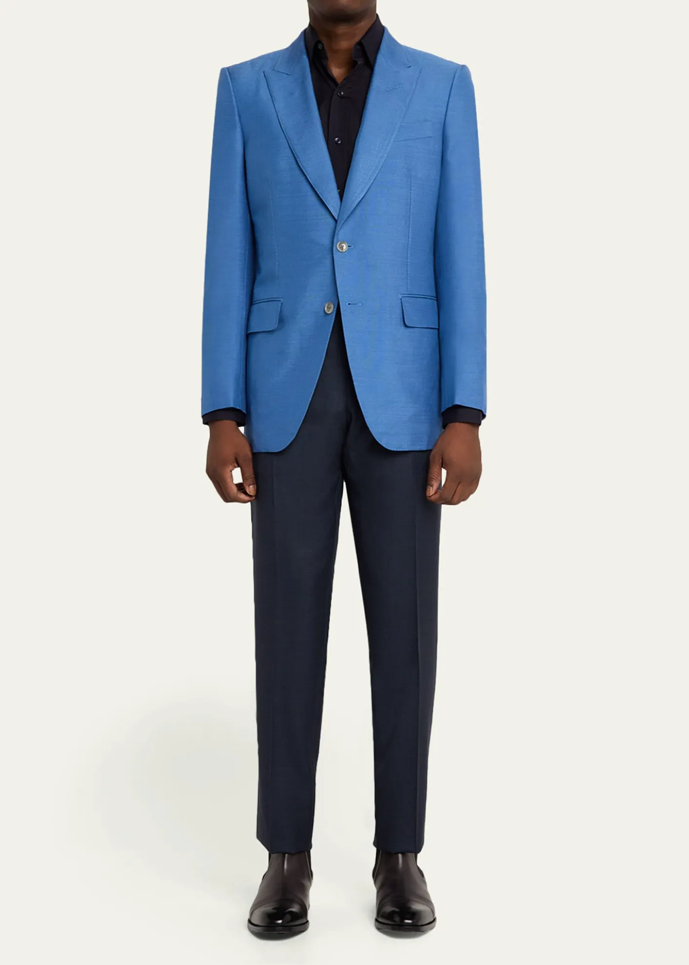 TOM FORDMen's Peak Lapel Single-Breasted Sport Coat