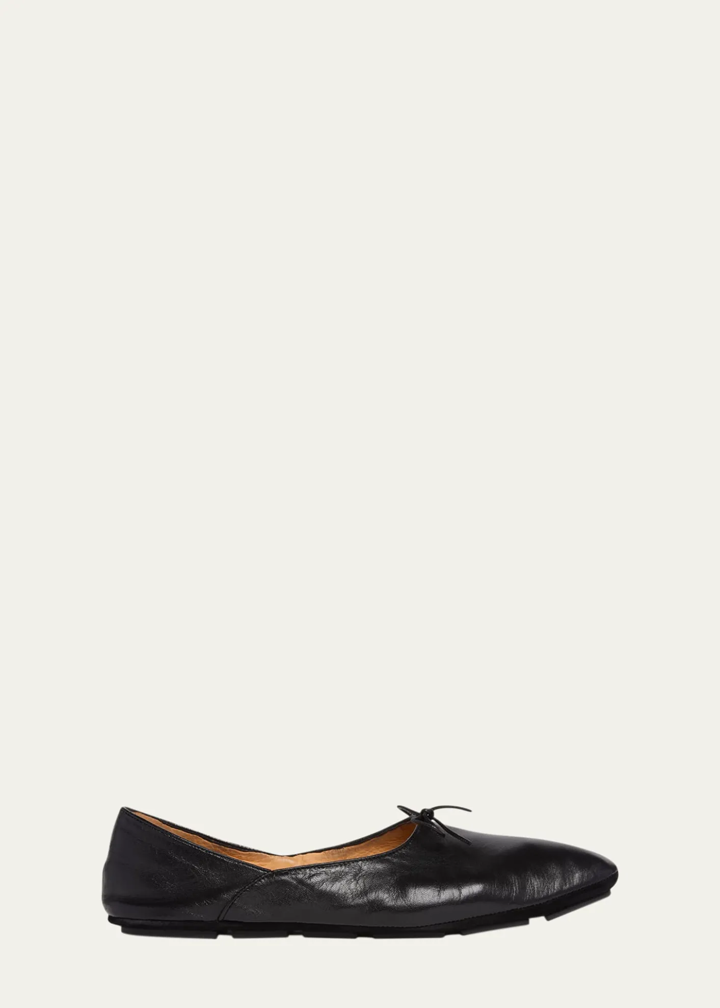 TOM FORDMen's Rudolf Leather Ballerina Flats
