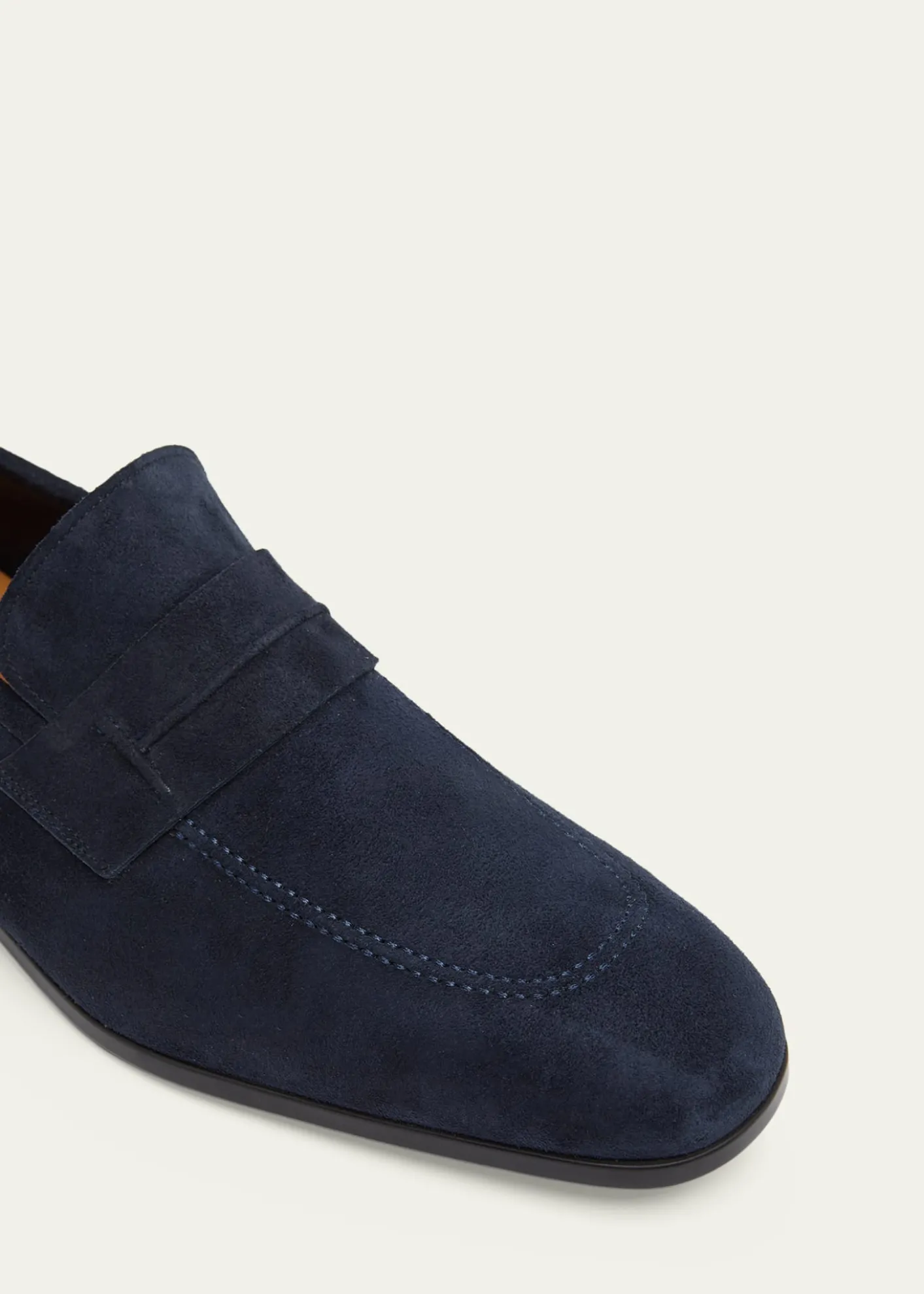 TOM FORDMen's Sean Suede Penny Loafers