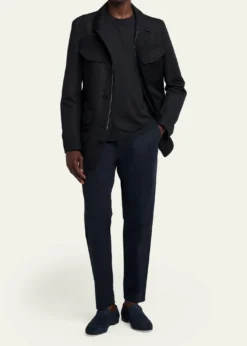 TOM FORDMen's Sean Suede Penny Loafers