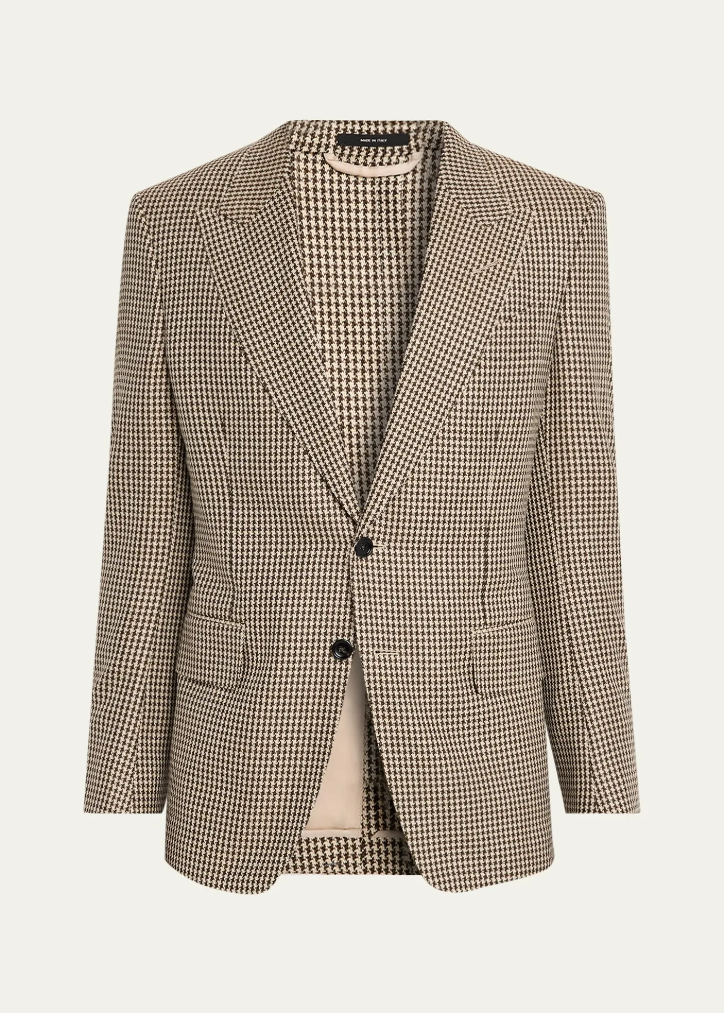 TOM FORDMen's Shelton Pied de Poule Single-Breasted Sport Coat
