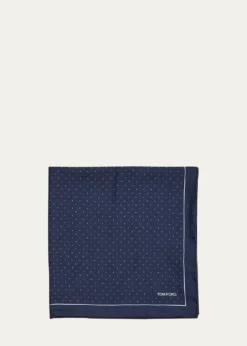 TOM FORDMen's Silk Pocket Square