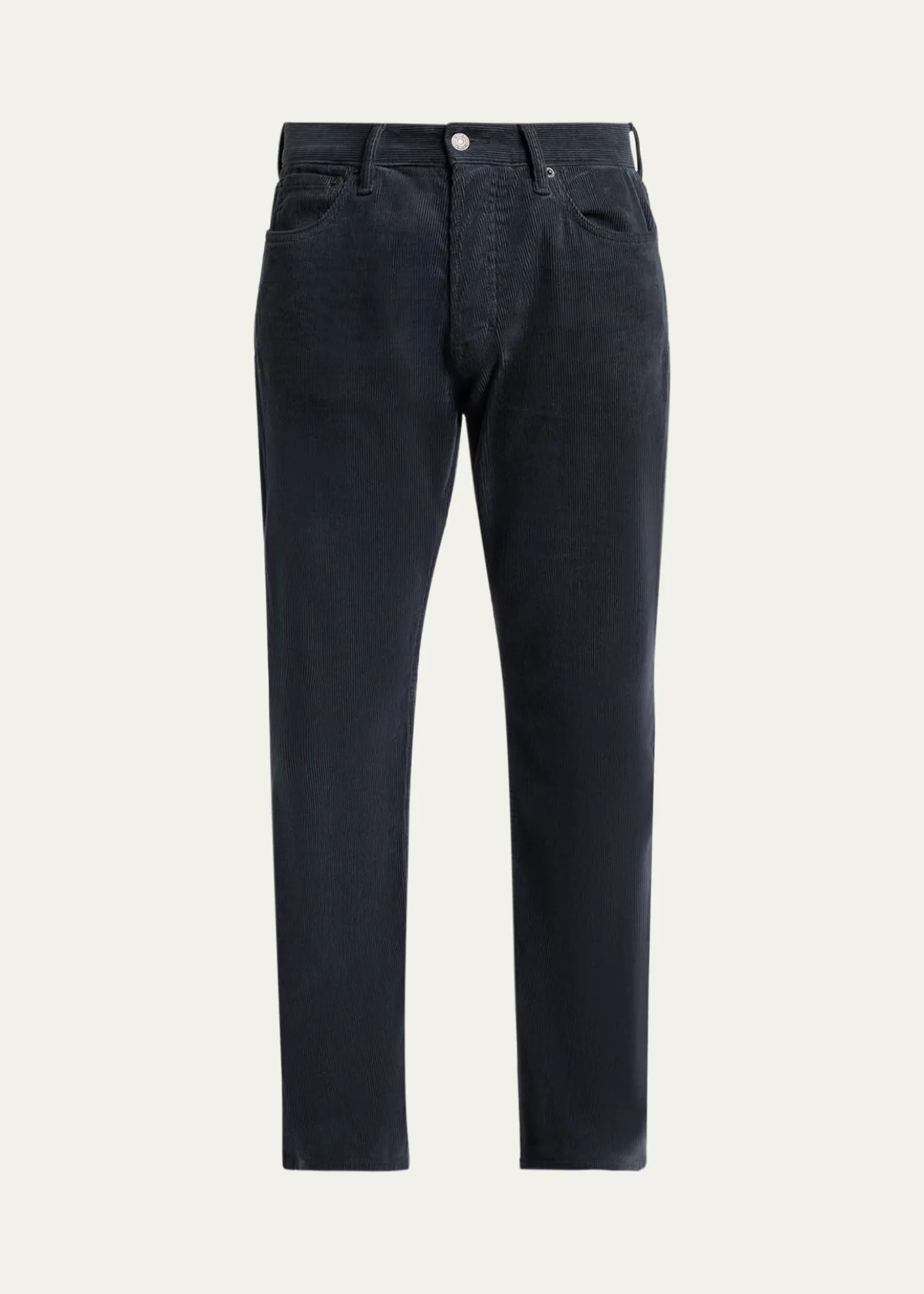 TOM FORDMen's Slim-Fit Stretch Black Denim Five-Pocket Pants