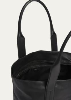 TOM FORDMen's Soft Leather North-South Tote Bag