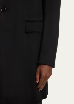 TOM FORDMen's Solid Cashmere Overcoat